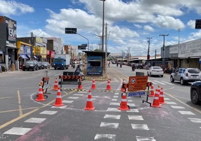 Projeto para instalação de rotatória segue em execução 10 img 2116 1