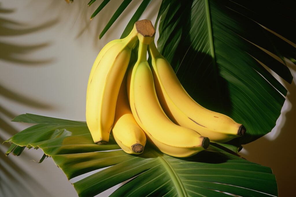 Banana: Descubra por que essa fruta é considerada um superalimento poderoso 2 ai generated image banana