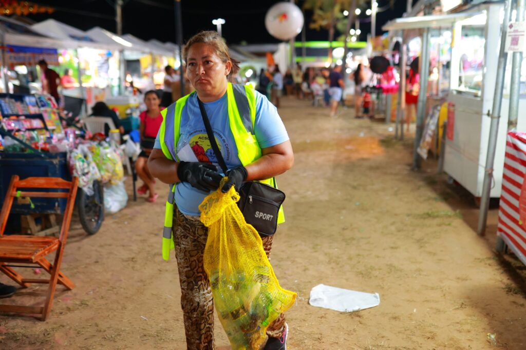 Juazeiro do Norte arrecada mais de 2 toneladas de materiais recicláveis durante o Juaforró 10 IMG 20250623 WA0033