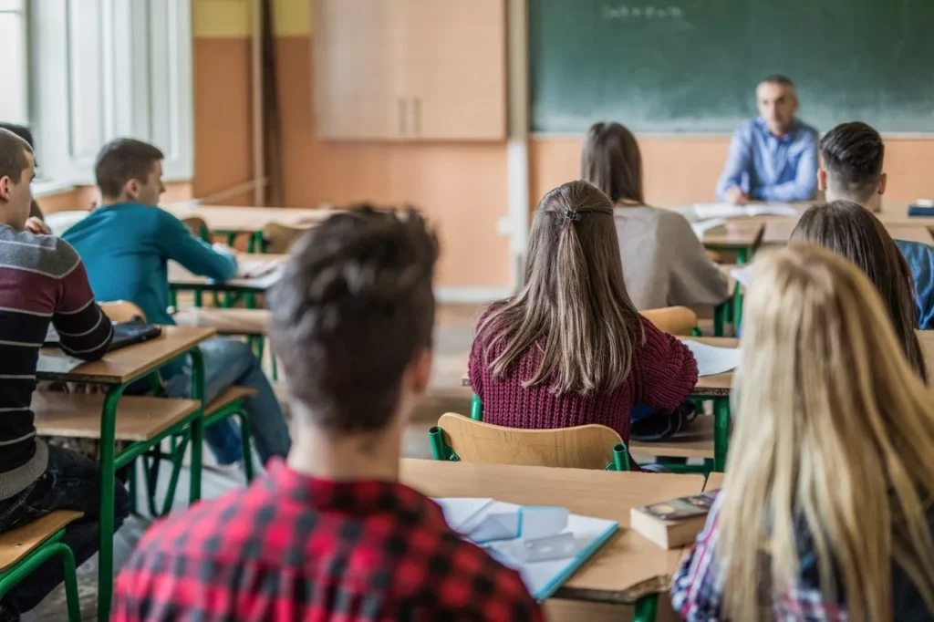 Faculdade CECAPE lança Processo Seletivo “Vestibular nas Escolas” 2026.1 3 ensino medio sala de aula