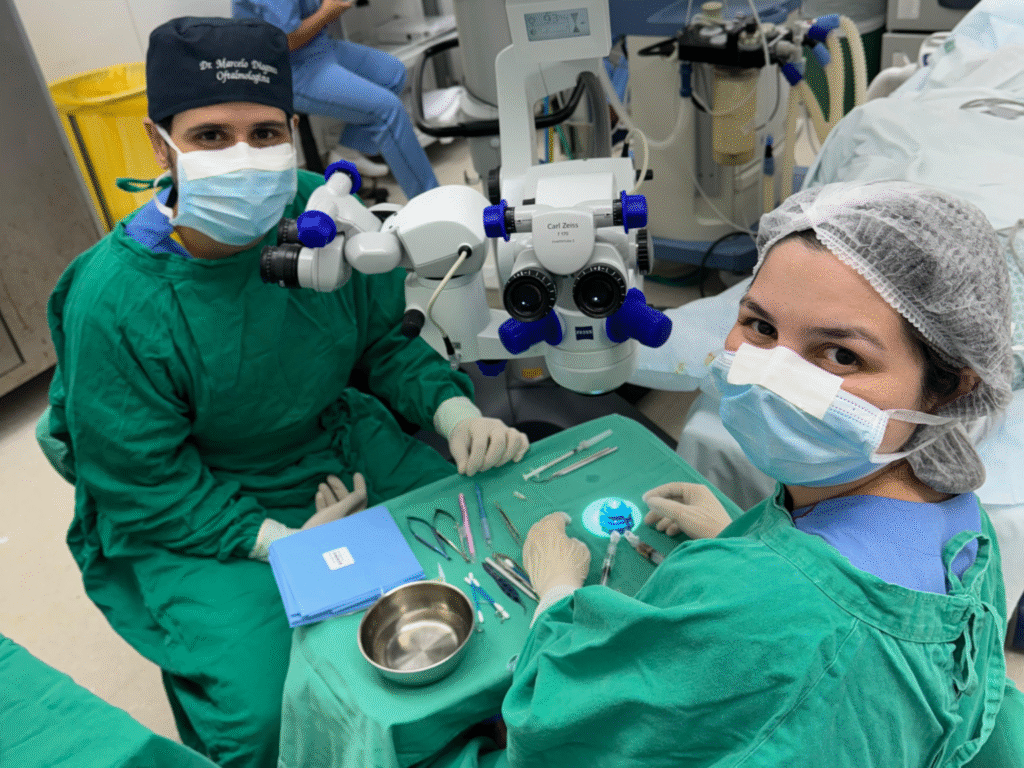 Ceará bate recorde histórico em transplantes e lidera ranking nacional de córneas 6 HGF Transplante cornea dsek 1536x1152 1