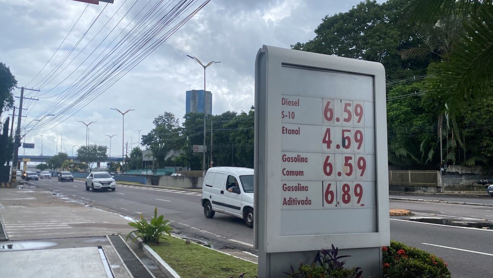 Gasolina sobe de preço em Juazeiro do Norte e já se aproxima dos R$ 7 nos postos 10 posto de combustiveis na avenida andre araujo em manaus foto carolina diniz rede amazonica
