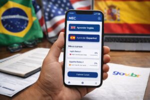 MEC lanca app gratuito com 800 aulas de ingles e espanhol para qualquer brasileiro
