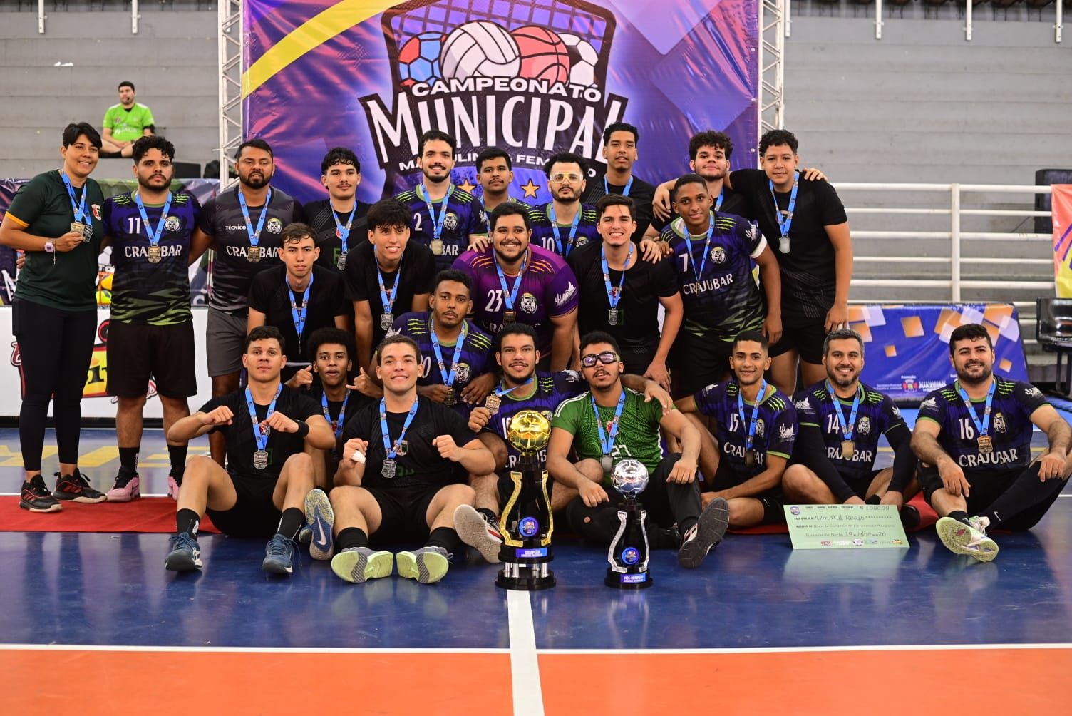 Finais dos Campeonatos Municipais de Handebol e Voleibol definem campeões e homenageiam equipe do Basquete Juazeiro 3 img 20260721 wa00105122958847285665059